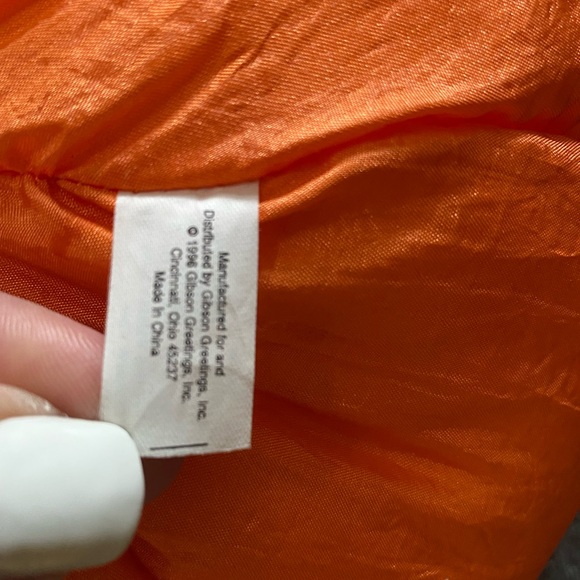 Vintage Jack ‘o Lantern “puff-a-lump” style nylon decor/toy - Picture 5 of 12